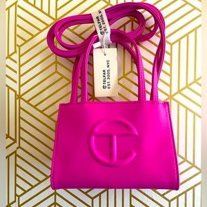 Small Pink Telfar bag